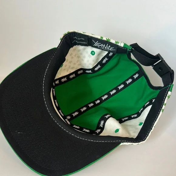 Green and White hat - Picture 2 of 3